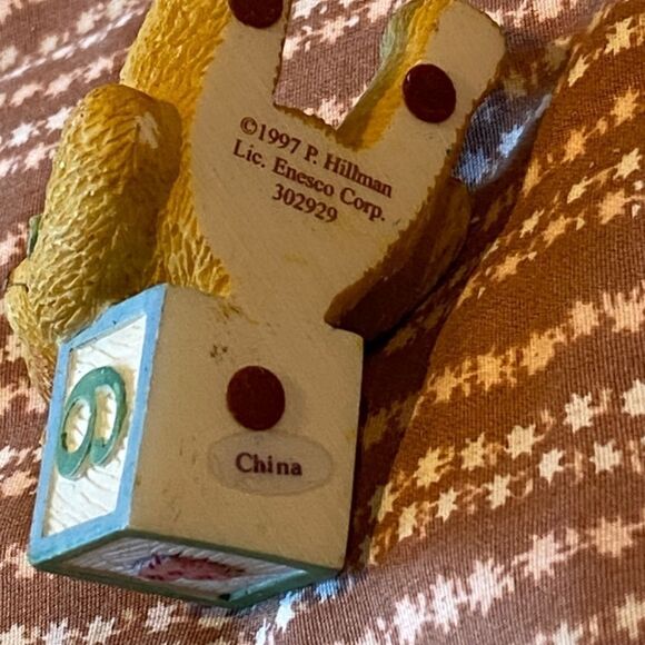 Vintage 1995 Priscilla Hillman 9 Alphabet Bear Cherished Teddies - Picture 4 of 5